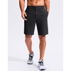 image:imageG Gradual Mens Golf Shorts with 3 Pockets 9 Lightweight Stretch Quick Dry Casual Dress Work Shorts for MenBlack