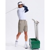 image:imageG Gradual Mens Golf Shorts with 3 Pockets 9 Lightweight Stretch Quick Dry Casual Dress Work Shorts for MenCarbon Dust
