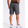 image:imageG Gradual Mens Golf Shorts with 3 Pockets 9 Lightweight Stretch Quick Dry Casual Dress Work Shorts for MenDark Grey