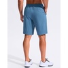 image:imageG Gradual Mens Golf Shorts with 3 Pockets 9 Lightweight Stretch Quick Dry Casual Dress Work Shorts for MenDusty Blue