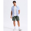 image:imageG Gradual Mens Golf Shorts with 3 Pockets 9 Lightweight Stretch Quick Dry Casual Dress Work Shorts for MenSage