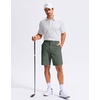 image:imageG Gradual Mens Golf Shorts with 3 Pockets 9 Lightweight Stretch Quick Dry Casual Dress Work Shorts for MenSage