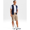 image:imageG Gradual Mens Shorts 11 Lightweight Casual Shorts for Men with 3 Pockets Summer Quick Dry Breathable Golf ShortsHeather KhakiXL