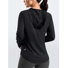 image:imageG Gradual Womens Sun Protection Jackets Lightweight Zip Up Hoodies 4 Pockets UPF 50 Sun Shirt Hiking Beach Athletic WorkoutBlack