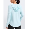 image:imageG Gradual Womens Sun Protection Jackets Lightweight Zip Up Hoodies 4 Pockets UPF 50 Sun Shirt Hiking Beach Athletic WorkoutLight Blue