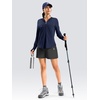 image:imageG Gradual Womens Sun Protection Jackets Lightweight Zip Up Hoodies 4 Pockets UPF 50 Sun Shirt Hiking Beach Athletic WorkoutNavy