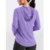 image:imageG Gradual Womens Sun Protection Jackets Lightweight Zip Up Hoodies 4 Pockets UPF 50 Sun Shirt Hiking Beach Athletic WorkoutPurple