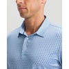 image:imageMens Golf Shirts Dry Fit Performance Moisture Wicking Breathable Casual Micro Print Short Sleeve PoloBlue Flower