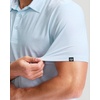 image:imageMens Golf Shirts Dry Fit Performance Moisture Wicking Breathable Casual Micro Print Short Sleeve PoloBlue Hexagon