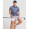image:imageMens Golf Shirts Dry Fit Performance Moisture Wicking Breathable Casual Micro Print Short Sleeve PoloBlue Texture