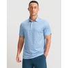 image:imageMens Golf Shirts Dry Fit Performance Moisture Wicking Breathable Casual Micro Print Short Sleeve PoloFloral