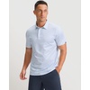 image:imageMens Golf Shirts Dry Fit Performance Moisture Wicking Breathable Casual Micro Print Short Sleeve PoloGolf Pattern