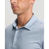 image:imageMens Golf Shirts Dry Fit Performance Moisture Wicking Breathable Casual Micro Print Short Sleeve PoloMini Dumbbell