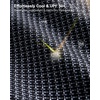image:imageMens Golf Shirts Dry Fit Performance Moisture Wicking Breathable Casual Micro Print Short Sleeve PoloMini Rocket