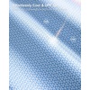 image:imageMens Golf Shirts Dry Fit Performance Moisture Wicking Breathable Casual Micro Print Short Sleeve PoloRhombus