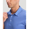 image:imageMens Golf Shirts Dry Fit Performance Moisture Wicking Breathable Casual Micro Print Short Sleeve PoloWavy Floral