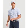 image:imageMens Golf Shirts Dry Fit Performance Moisture Wicking Breathable Casual Micro Print Short Sleeve PoloWhite Rocket