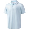 image:imageMens Golf Shirts Dry Fit Performance Moisture Wicking Breathable Casual Micro Print Short Sleeve PoloBlue Hexagon