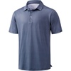 image:imageMens Golf Shirts Dry Fit Performance Moisture Wicking Breathable Casual Micro Print Short Sleeve PoloBlue Texture