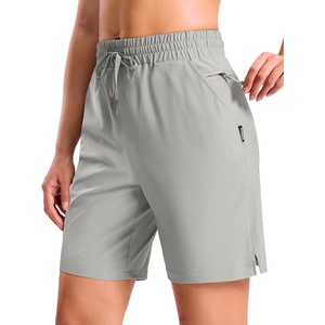 image:imageG Gradual 7 9 11 Womens Hiking Shorts 4 Pockets Lightweight Quick Dry Cargo Shorts Water Resistant Golf Summer WalkingBright Grey