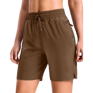 image:imageG Gradual 7 9 11 Womens Hiking Shorts 4 Pockets Lightweight Quick Dry Cargo Shorts Water Resistant Golf Summer WalkingChestnut Brown