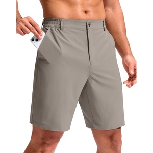 image:imageG Gradual Mens Golf Shorts with 3 Pockets 9 Lightweight Stretch Quick Dry Casual Dress Work Shorts for MenCarbon Dust