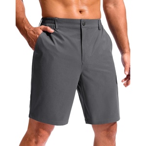 image:imageG Gradual Mens Golf Shorts with 3 Pockets 9 Lightweight Stretch Quick Dry Casual Dress Work Shorts for MenDark Grey