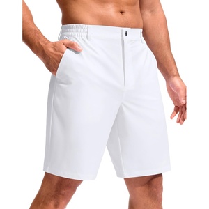image:imageG Gradual Mens Golf Shorts with 3 Pockets 9 Lightweight Stretch Quick Dry Casual Dress Work Shorts for MenWhite