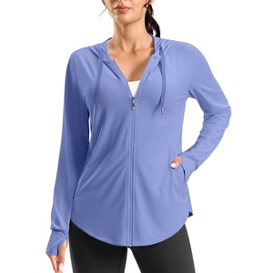 image:imageG Gradual Womens Sun Protection Jackets Lightweight Zip Up Hoodies 4 Pockets UPF 50 Sun Shirt Hiking Beach Athletic WorkoutProvence
