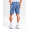 image:imageG Gradual Mens 7 Athletic Sweat Shorts with Zipper Pockets Soft Elastic Waist Lounge Workout Gym Shorts for MenHaze Blue Heather