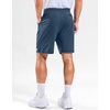 image:imageG Gradual Mens 7 Athletic Sweat Shorts with Zipper Pockets Soft Elastic Waist Lounge Workout Gym Shorts for MenIndigo Heather