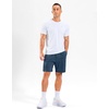 image:imageG Gradual Mens 7 Athletic Sweat Shorts with Zipper Pockets Soft Elastic Waist Lounge Workout Gym Shorts for MenIndigo Heather