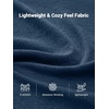 image:imageG Gradual Mens Sweat Shorts Soft Moisture Wicking Athletic Gym Shorts with 3 Pockets for Casual Lounge Workout RunningHeather Cobalt Blue