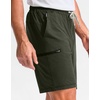 image:imageG Gradual Mens Sweat Shorts Soft Moisture Wicking Athletic Gym Shorts with 3 Pockets for Casual Lounge Workout RunningHeather Dark Green