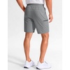 image:imageG Gradual Mens Sweat Shorts Soft Moisture Wicking Athletic Gym Shorts with 3 Pockets for Casual Lounge Workout RunningHeather Grey Sage