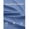 image:imageG Gradual Mens Sweat Shorts Soft Moisture Wicking Athletic Gym Shorts with 3 Pockets for Casual Lounge Workout RunningHeather Haze Blue