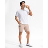 image:imageG Gradual Mens Sweat Shorts Soft Moisture Wicking Athletic Gym Shorts with 3 Pockets for Casual Lounge Workout RunningHeather Khaki
