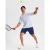 image:imageG Gradual Mens Sweat Shorts Soft Moisture Wicking Athletic Gym Shorts with 3 Pockets for Casual Lounge Workout RunningHeather Navy