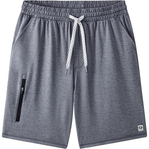 image:imageG Gradual Mens 7 Athletic Sweat Shorts with Zipper Pockets Soft Elastic Waist Lounge Workout Gym Shorts for MenGrey Heather
