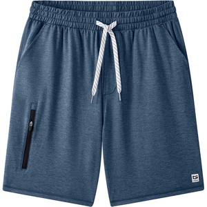 image:imageG Gradual Mens 7 Athletic Sweat Shorts with Zipper Pockets Soft Elastic Waist Lounge Workout Gym Shorts for MenIndigo Heather