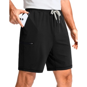 image:imageG Gradual Mens Sweat Shorts Soft Moisture Wicking Athletic Gym Shorts with 3 Pockets for Casual Lounge Workout RunningBlack