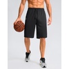 image:imageG Gradual Mens Athletic Shorts with Pockets 9  11 Long Basketball Shorts Lightweight Quick Dry Gym Workout Shorts for MenBlack