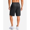 image:imageG Gradual Mens Athletic Shorts with Pockets 9  11 Long Basketball Shorts Lightweight Quick Dry Gym Workout Shorts for MenBlack