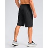 image:imageG Gradual Mens Athletic Shorts with Pockets 9  11 Long Basketball Shorts Lightweight Quick Dry Gym Workout Shorts for MenBlack