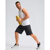 image:imageG Gradual Mens Athletic Shorts with Pockets 9  11 Long Basketball Shorts Lightweight Quick Dry Gym Workout Shorts for MenBlack