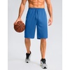 image:imageG Gradual Mens Athletic Shorts with Pockets 9  11 Long Basketball Shorts Lightweight Quick Dry Gym Workout Shorts for MenBlue