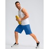 image:imageG Gradual Mens Athletic Shorts with Pockets 9  11 Long Basketball Shorts Lightweight Quick Dry Gym Workout Shorts for MenBlue