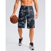image:imageG Gradual Mens Athletic Shorts with Pockets 9  11 Long Basketball Shorts Lightweight Quick Dry Gym Workout Shorts for MenBlue Camo