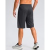 image:imageG Gradual Mens Athletic Shorts with Pockets 9  11 Long Basketball Shorts Lightweight Quick Dry Gym Workout Shorts for MenDark Gray