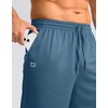 image:imageG Gradual Mens Athletic Shorts with Pockets 9  11 Long Basketball Shorts Lightweight Quick Dry Gym Workout Shorts for MenDusty Blue